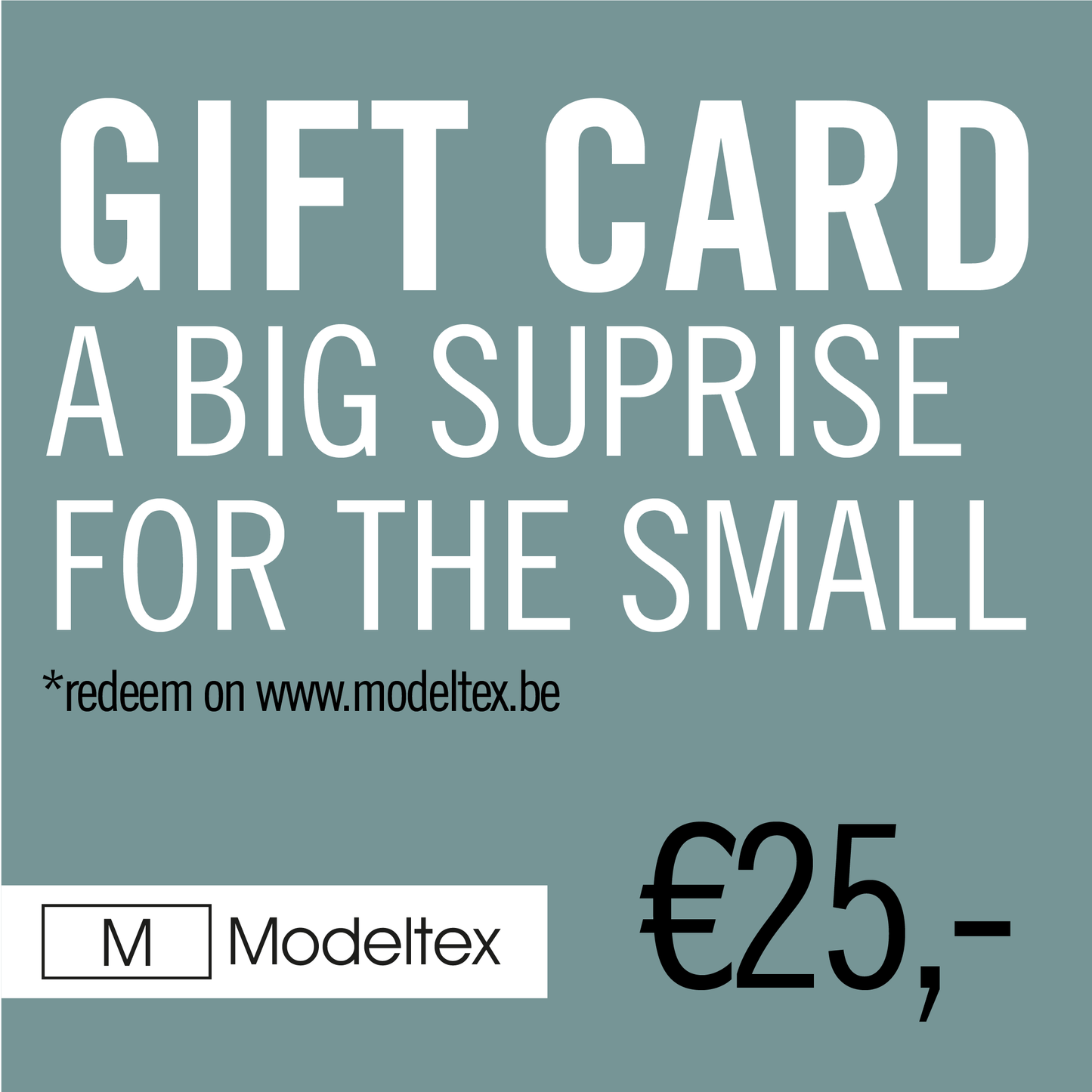 Modeltex e-Gift Card
