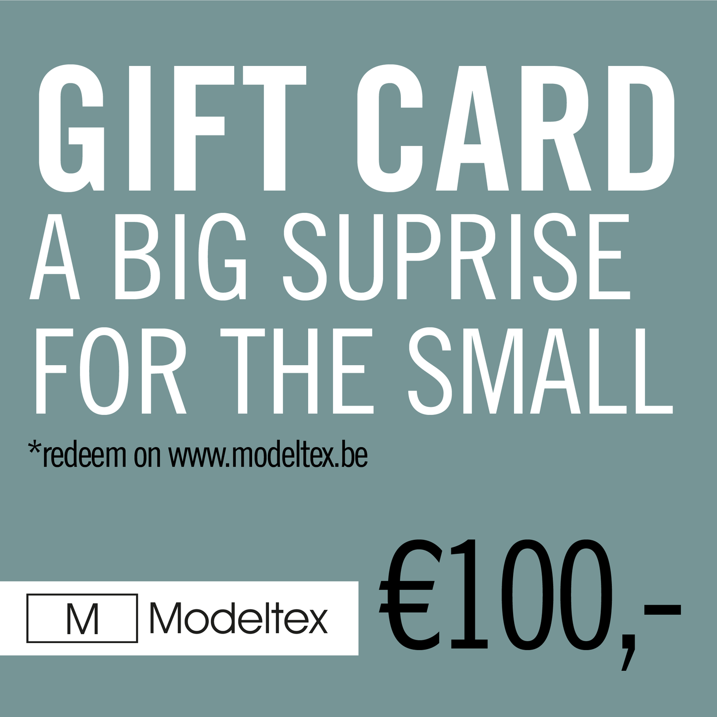 Modeltex e-Gift Card