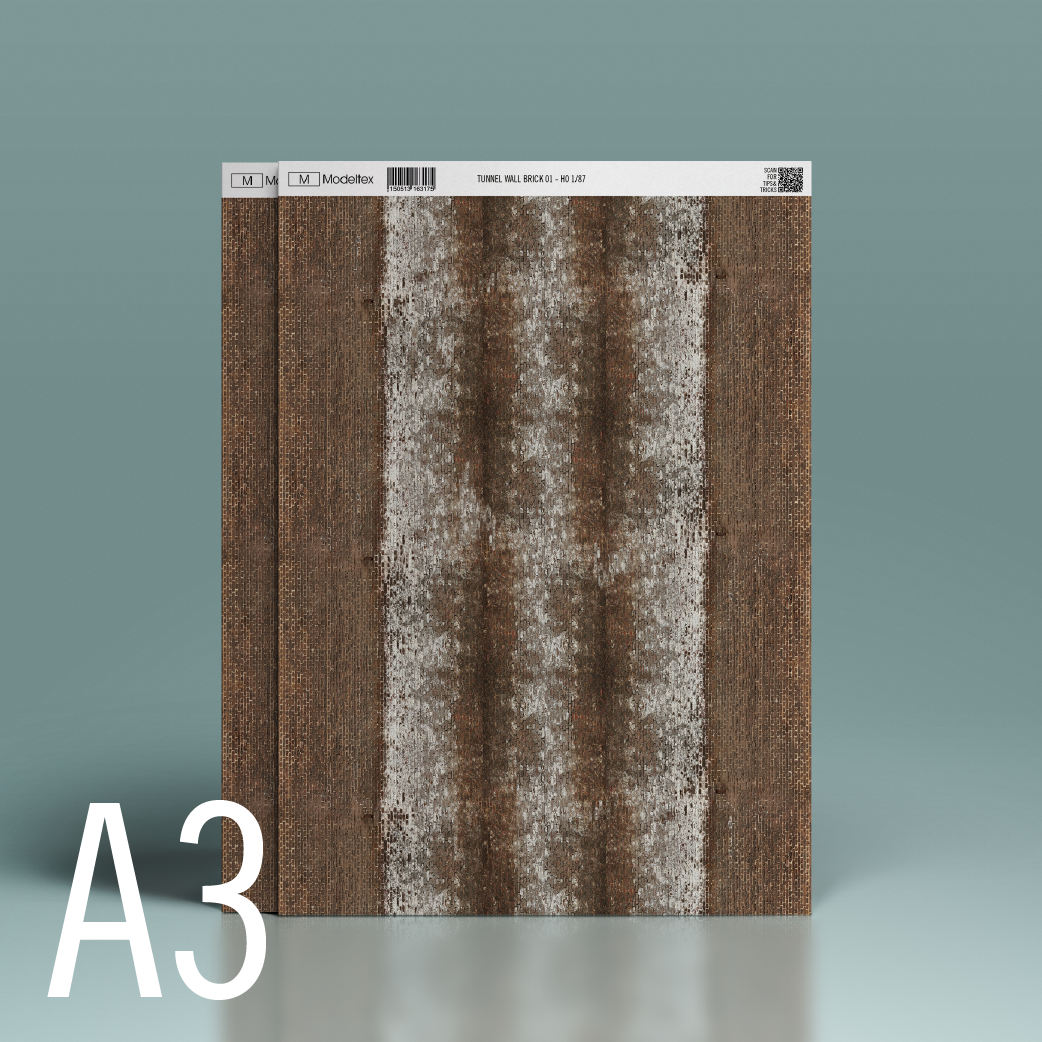 Modeltex : Tunnel wall - Brick 01