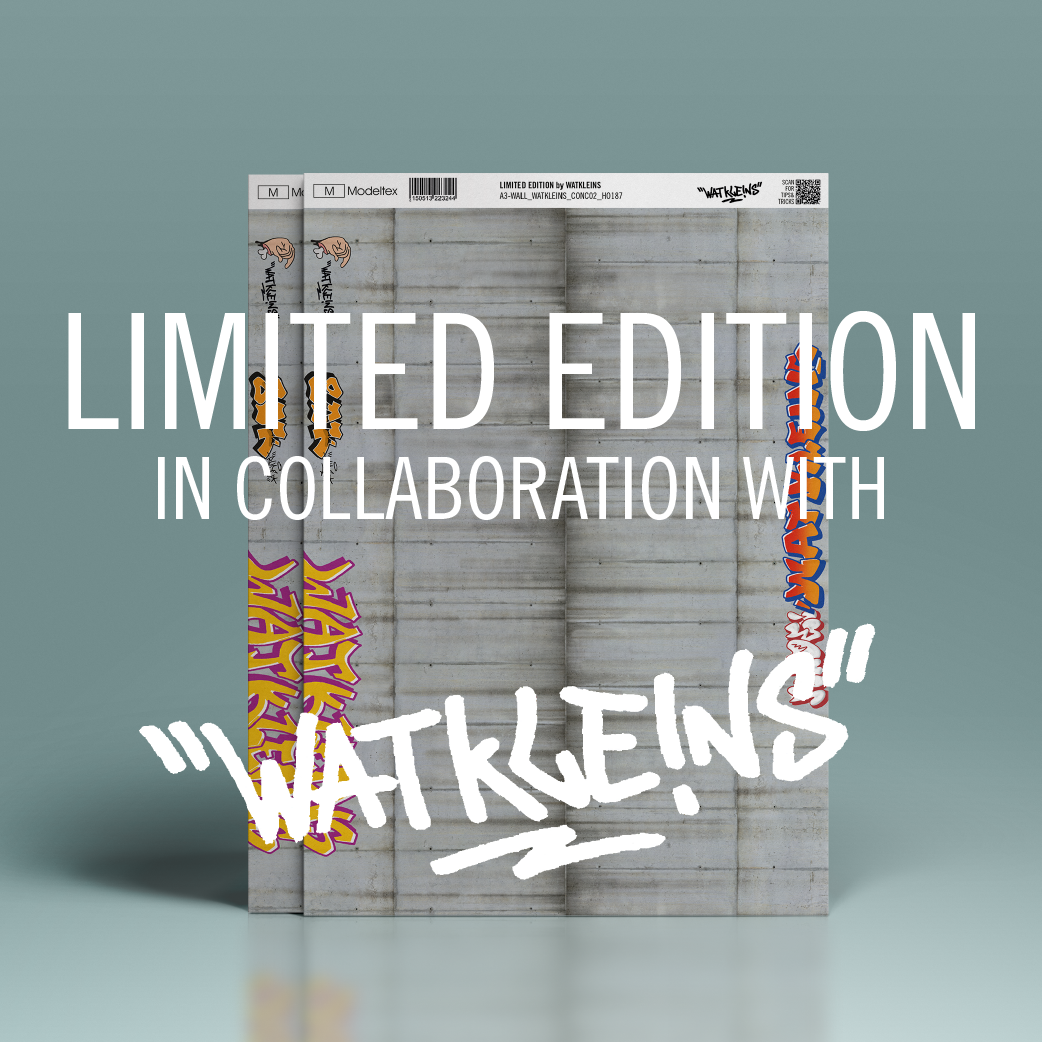 Modeltex : Limited Edition by Wat Kleins - Concrete Wall