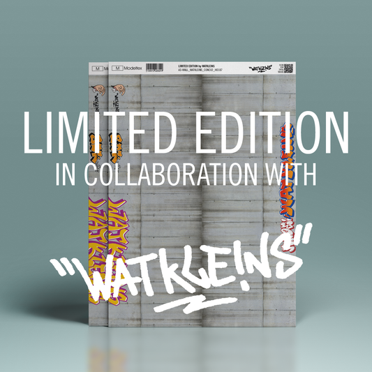 Modeltex : Limited Edition by Wat Kleins - Concrete Wall