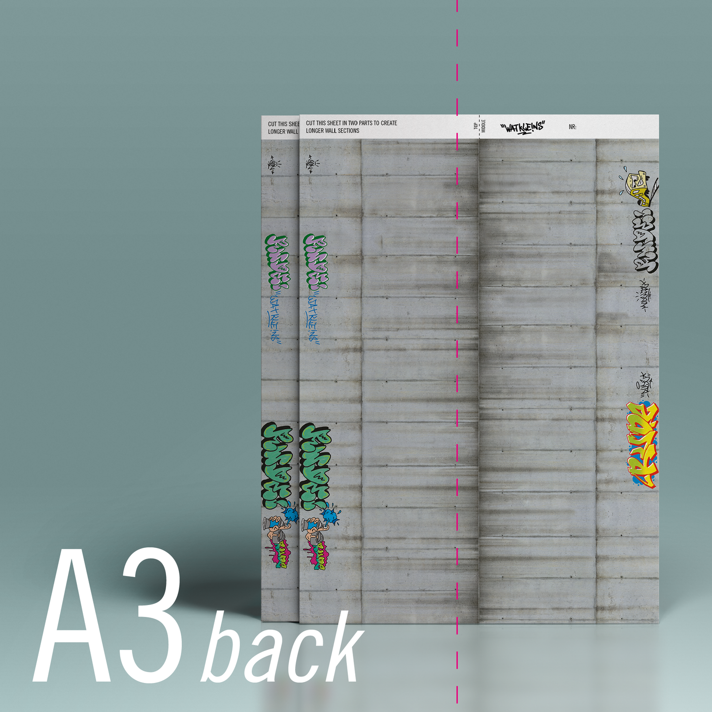 Modeltex : Limited Edition by Wat Kleins - Concrete Wall