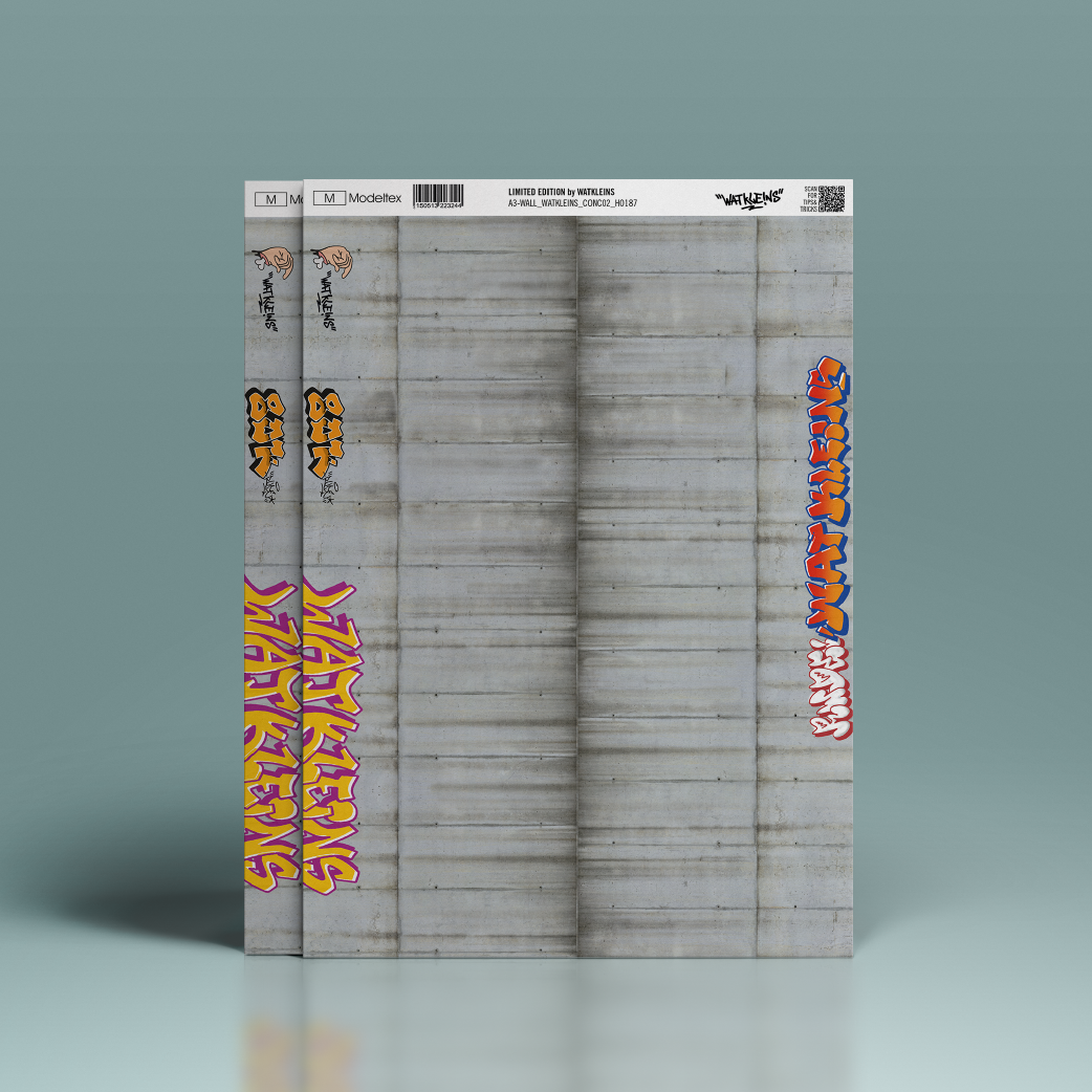 Modeltex : Limited Edition by Wat Kleins - Concrete Wall
