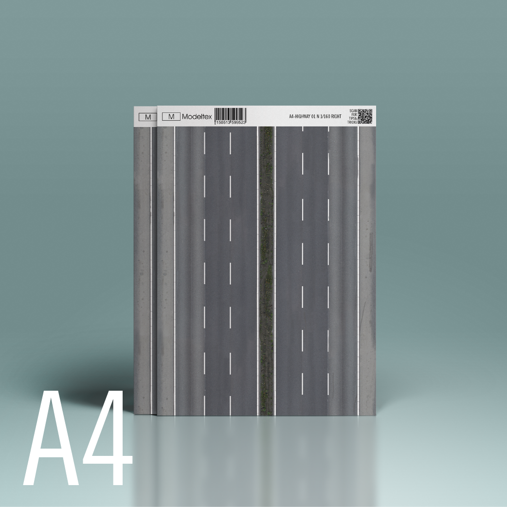 Modeltex : Highway 01 - Right (RHT)