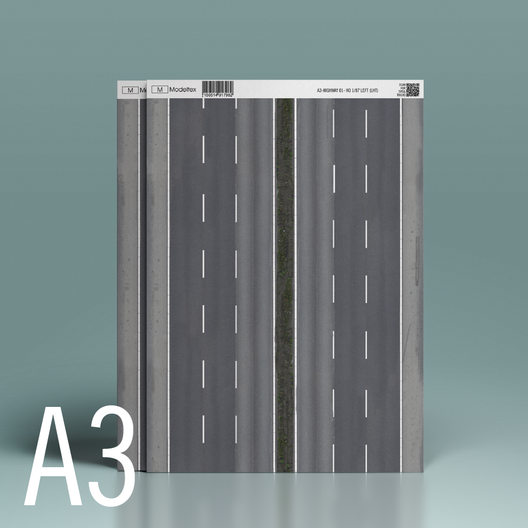 Modeltex : Highway 01 - Left Lane (LHT)