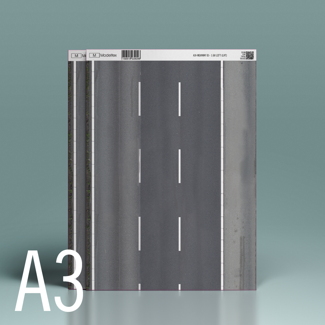 Modeltex : Highway 01 - Left Lane (LHT)
