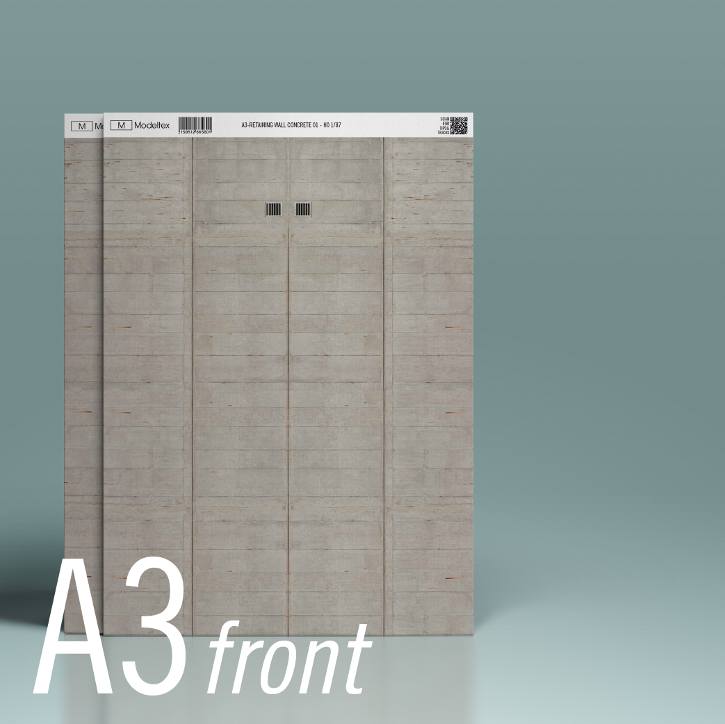 Modeltex : Retaining Wall Concrete 01