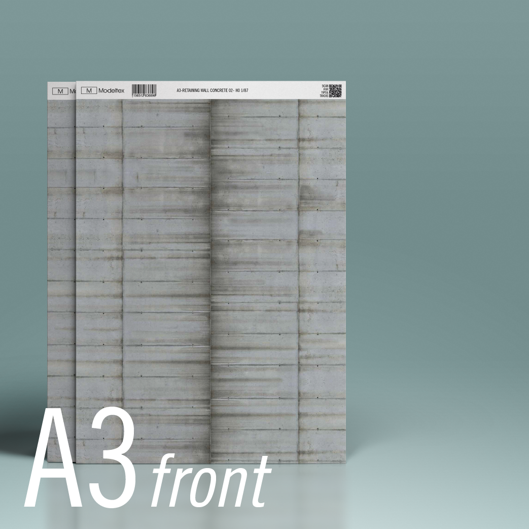 Modeltex : Retaining Wall Concrete 02