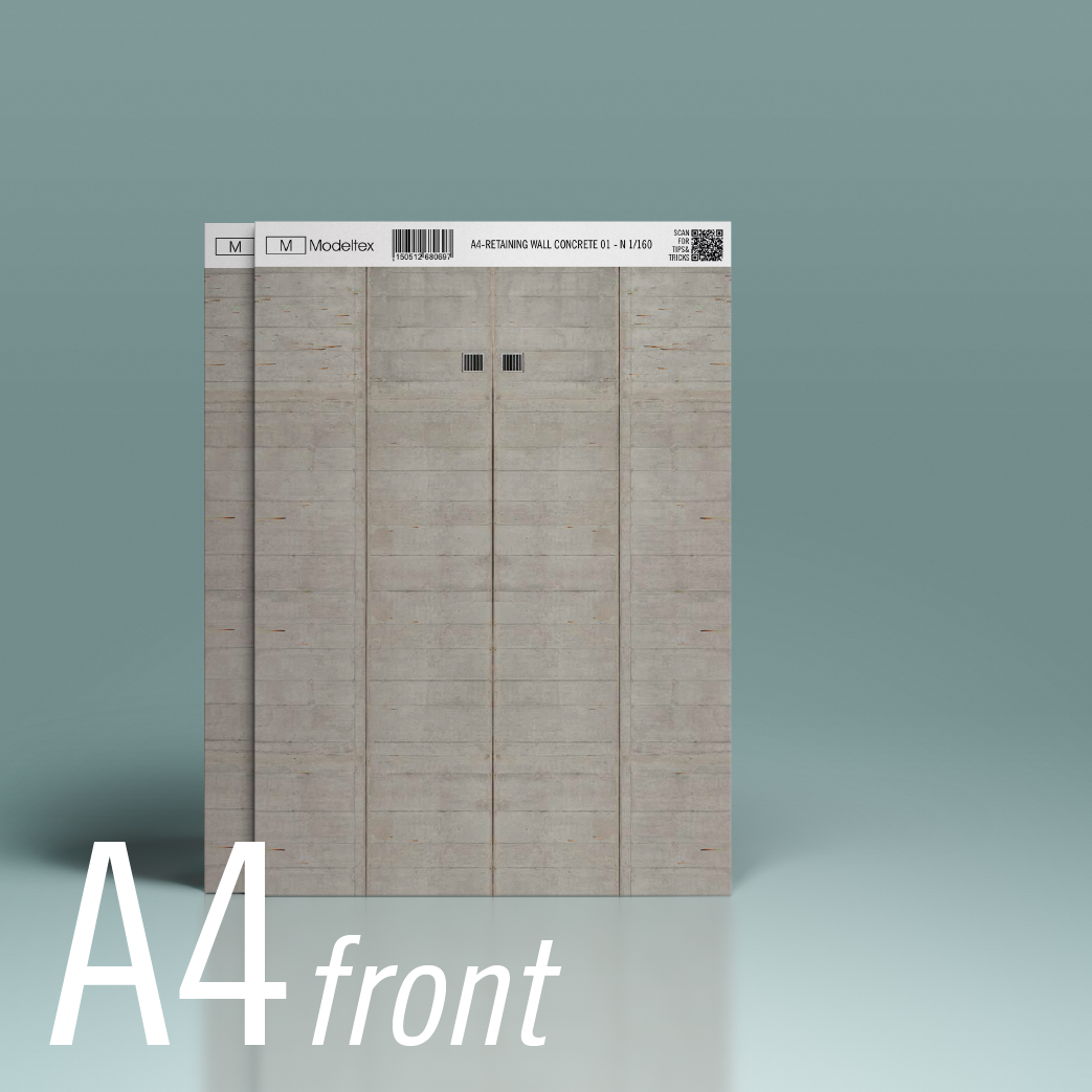 Modeltex : Retaining Wall Concrete 01