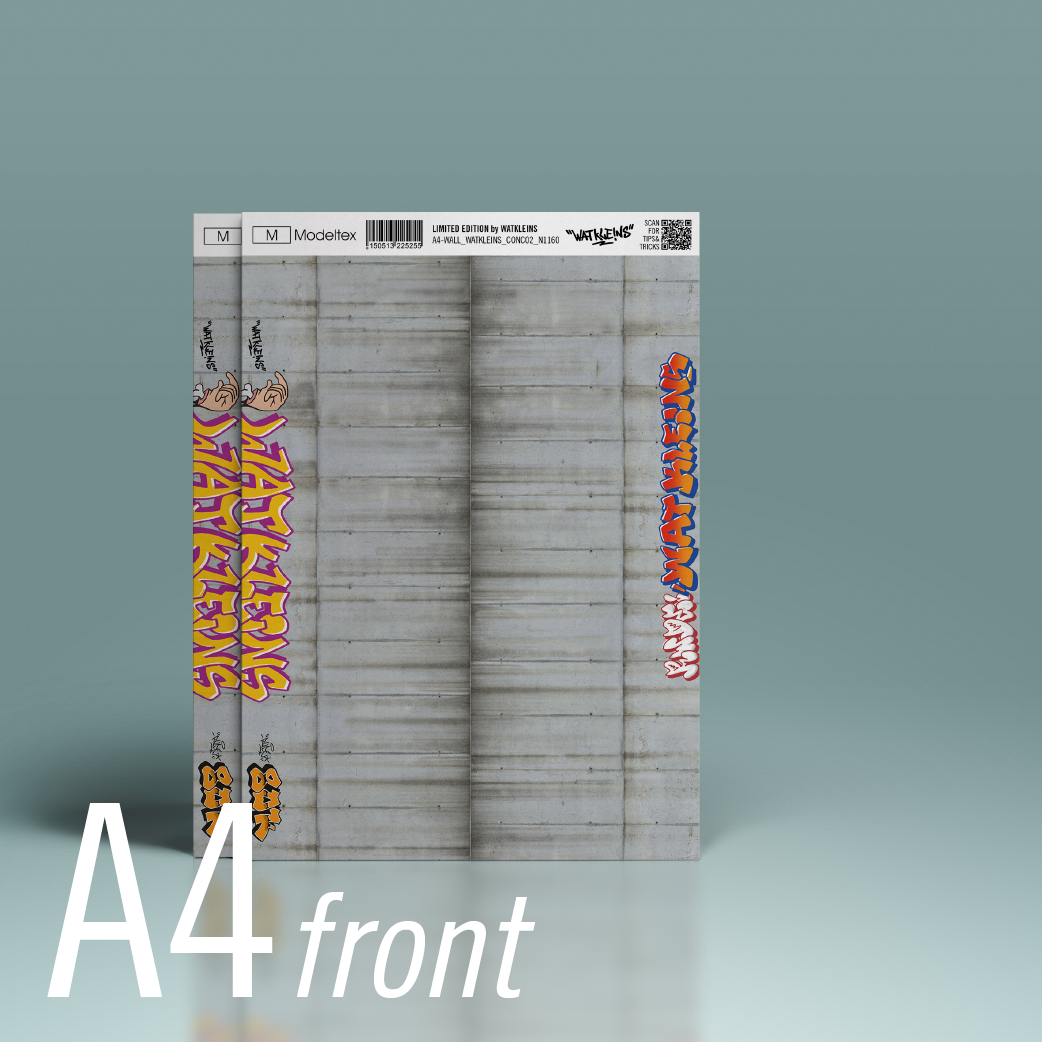 Modeltex : Limited Edition by Wat Kleins - Concrete Wall