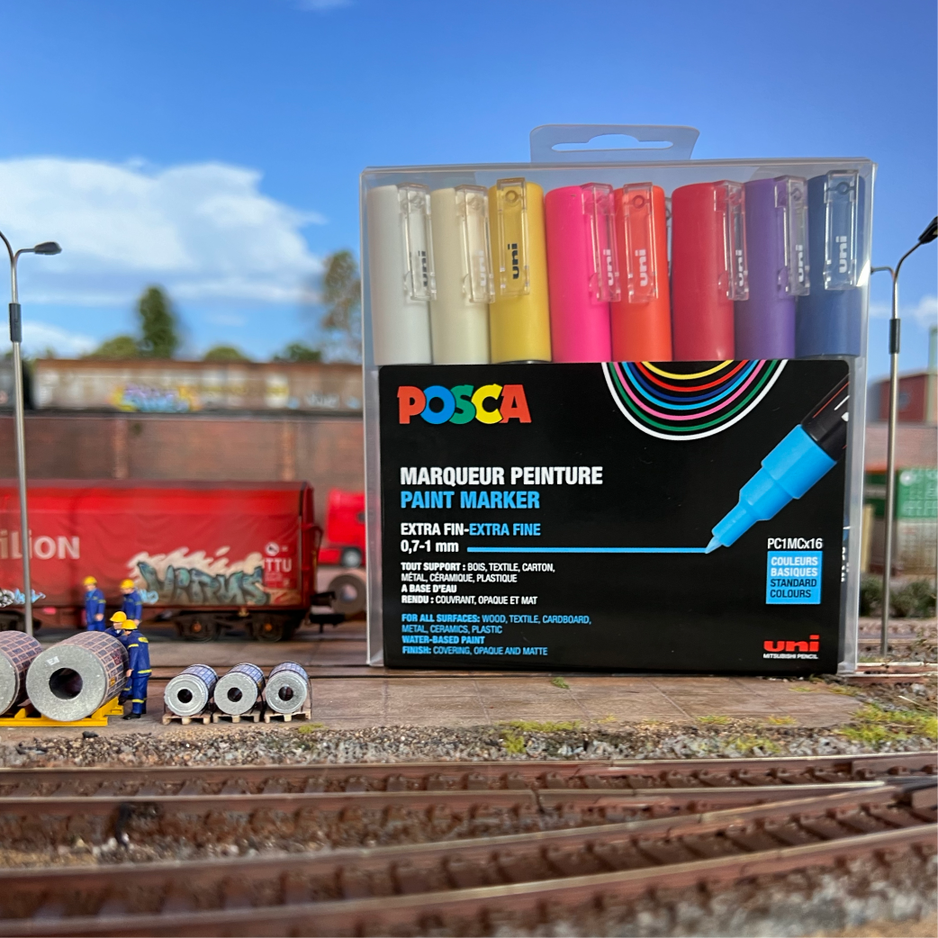 POSCA Paint Marker Set (16x) Extra Fine 0,7-1,0mm