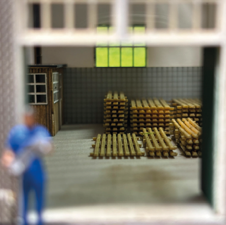 De Palletfabriek - Limited Edition kit HO 1:87