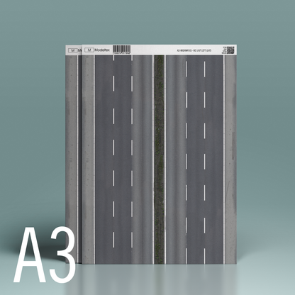 Modeltex : Highway 01 - Left Lane (LHT)