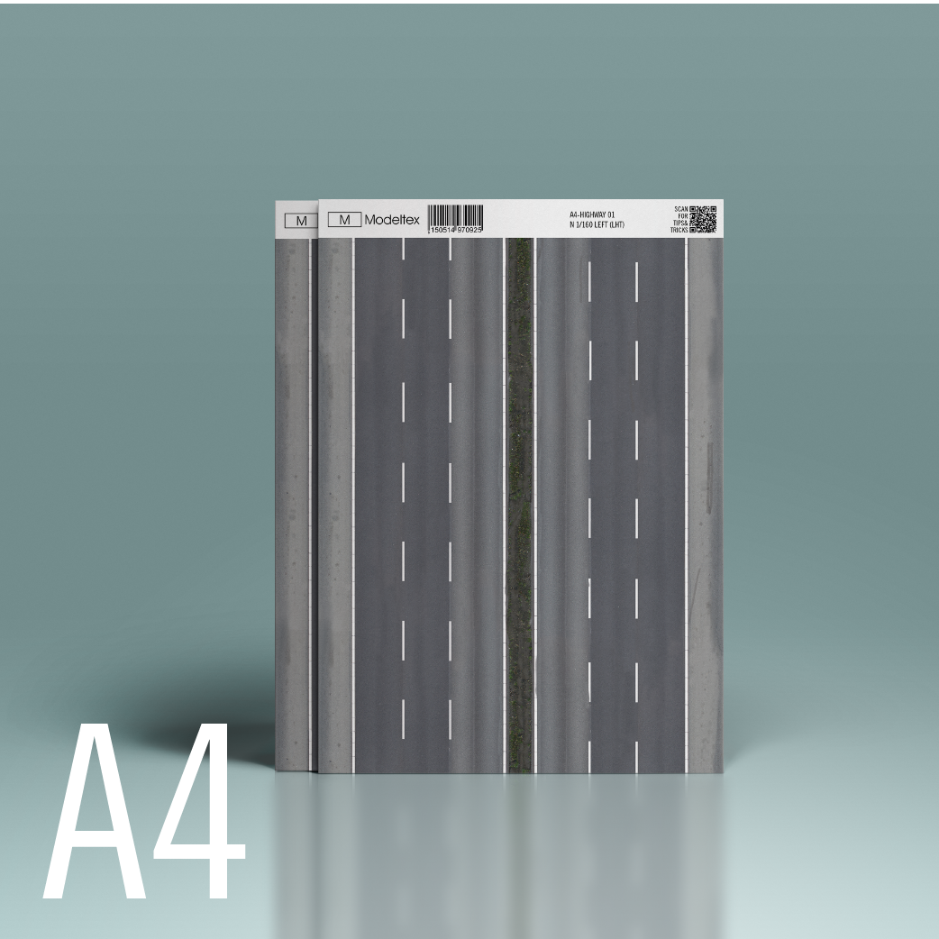 Modeltex : Highway 01 - Left Lane (LHT)